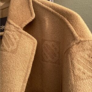 Maje Camel Wool Jacket